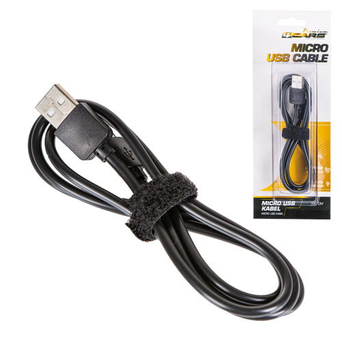Cablu USB si Micro USB smartphone 100cm 4Cars thumb