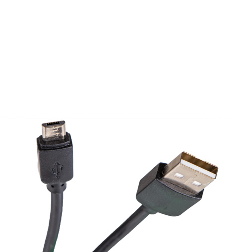 Smartphone USB és Micro USB kábel 100cm 4Cars thumb