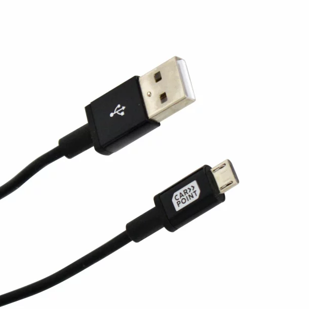 Smartphone USB és Micro USB kábel 100 cm Carpoint
