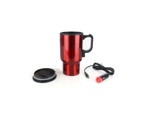 DC Car kettle/mug 450ml red color 12V