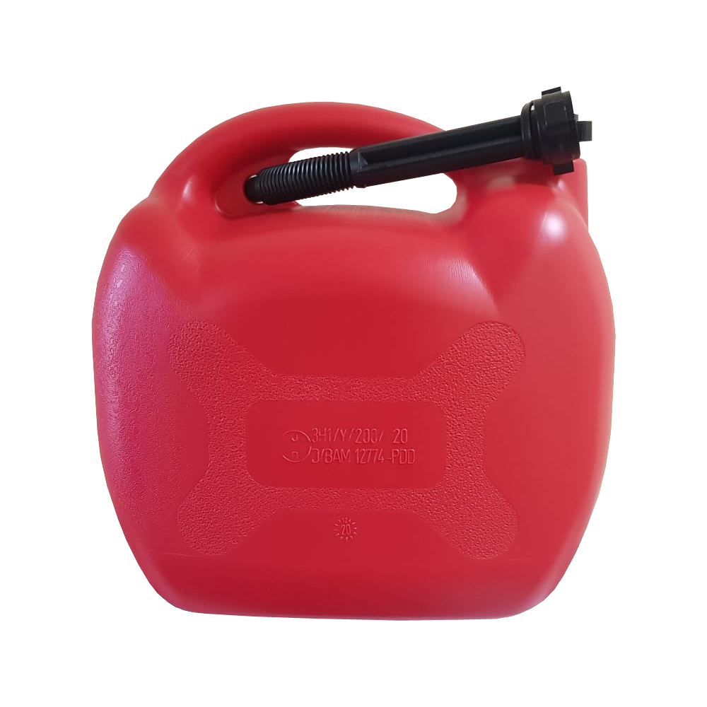 Fuel canister plastic red - 20l thumb