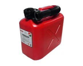 Canistra combustibil din plastic rosu - 5l