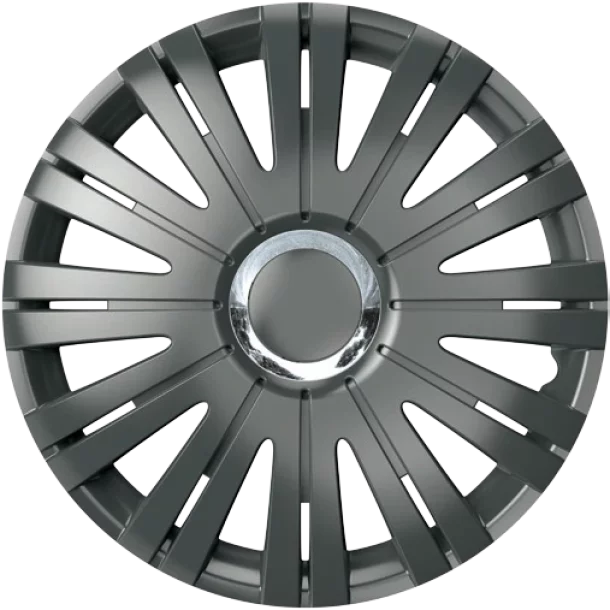 Wheel covers Active RC GR 4pcs - Graphite - 14&#039;&#039;