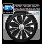 Capace roti auto Avalone chrome black 4buc - 15&#039;&#039;