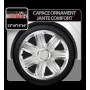Capace roti auto Comfort 4buc - Argintiu - 15''-Resigilat,