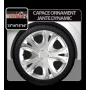 Wheel covers Dynamic 4pcs - Silver - 13&#039;&#039;