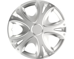 Wheel covers Dynamic 4pcs - Silver - 13&#039;&#039;