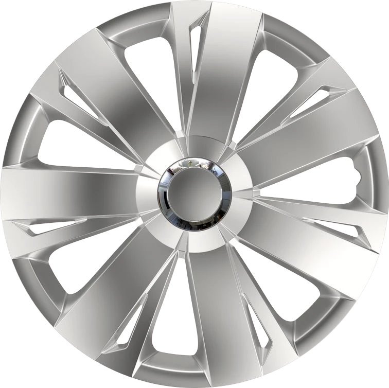 Wheel covers Energy RC 4pcs - Silver - 15'' thumb