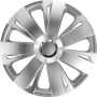 Wheel covers Energy RC 4pcs - Silver - 15&#039;&#039;