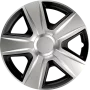 Wheel covers Esprit BC 4pcs - Silver/Black - 14&#039;&#039;