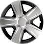 Wheel covers Esprit BC 4pcs - Silver/Black - 16&#039;&#039;