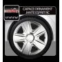 Wheel covers Esprit RC 4pcs - Silver - 13&#039;&#039;