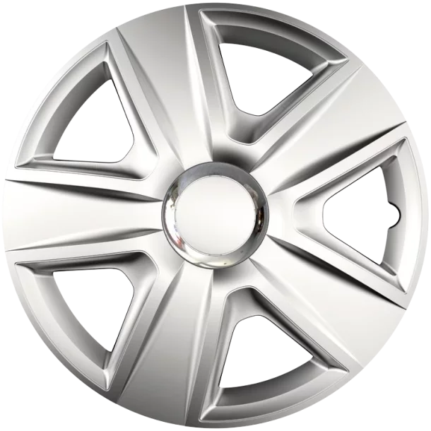 Wheel covers Esprit RC 4pcs - Silver - 13&#039;&#039;