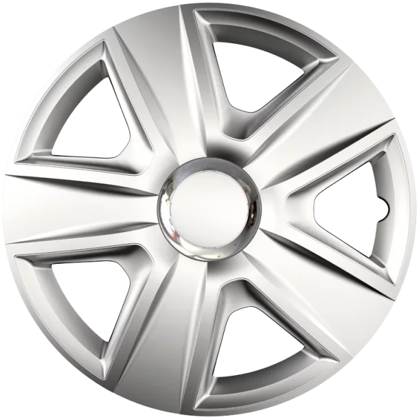 Wheel covers Esprit RC 4pcs - Silver - 14&#039;&#039;