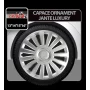 Wheel covers Luxury 4pcs - Silver - 13&#039;&#039;
