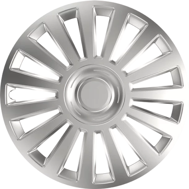 Wheel covers Luxury 4pcs - Silver - 13&#039;&#039;