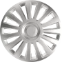 Wheel covers Luxury 4pcs - Silver - 13&#039;&#039;