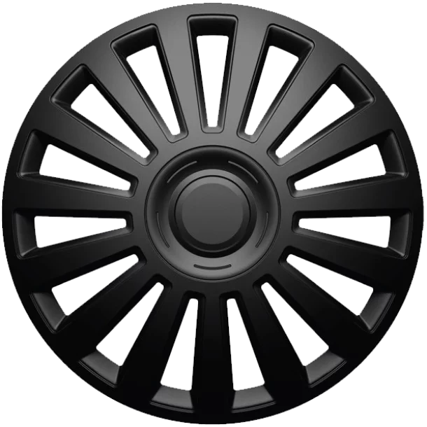 Wheel covers Luxury BL 4pcs - Black - 13&#039;&#039;