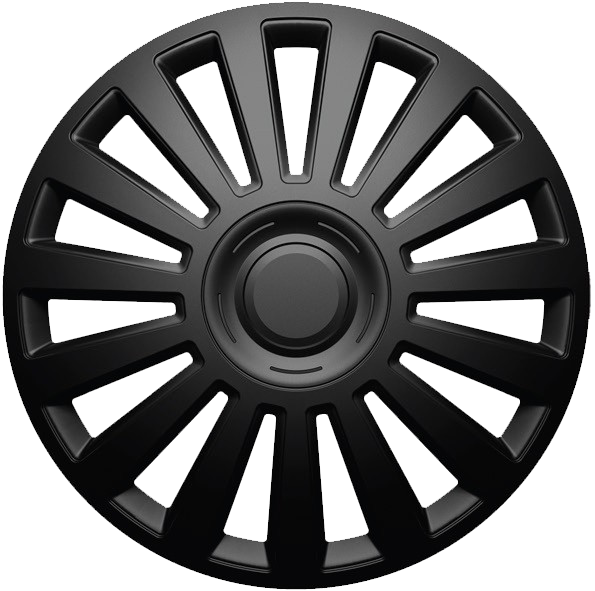 Wheel covers Luxury BL 4pcs - Black - 15'' thumb