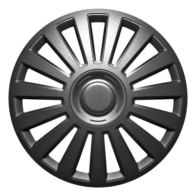Wheel covers Luxury GR 4pcs - Graphite - 15'' thumb