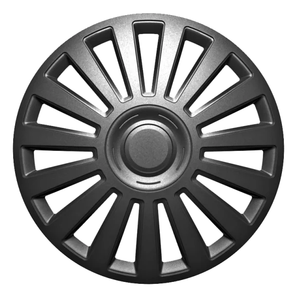Wheel covers Luxury GR 4pcs - Graphite - 15&#039;&#039;