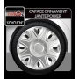 Capace roti auto Power 4buc - Argintiu - 14&#039;&#039;