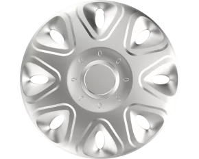 Wheel covers Power 4pcs - Silver - 15&#039;&#039;