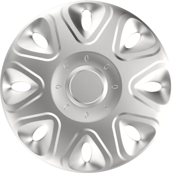 Wheel covers Power 4pcs - Silver - 15&#039;&#039;