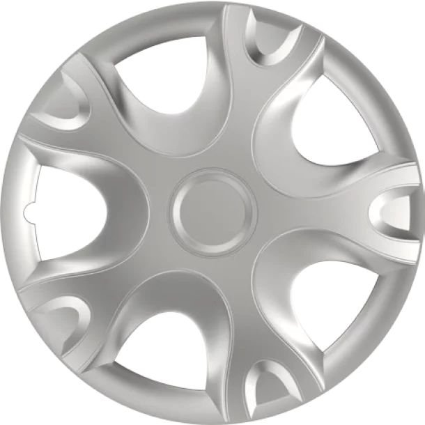 Wheel covers Real 4pcs - Silver - 13&#039;&#039;