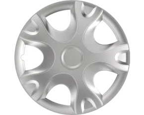 Wheel covers Real 4pcs - Silver - 14&#039;&#039;