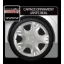 Capace roti auto Real 4buc - Argintiu - 15''-Resigilat,