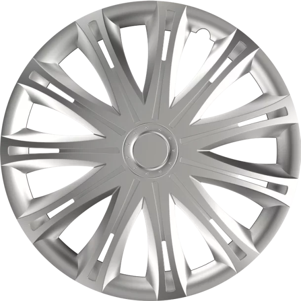 Capace roti auto Spark 4buc - Argintiu - 16''-Resigilat,