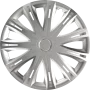 Capace roti auto Spark 4buc - Argintiu - 16''-Resigilat,