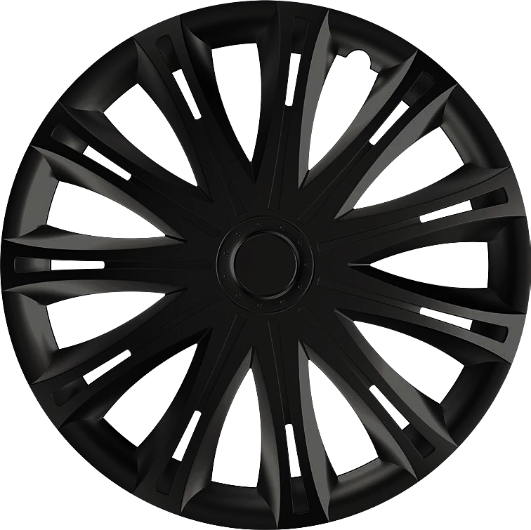 Wheel covers Spark BL 4pcs - Black - 14'' - Resealed thumb