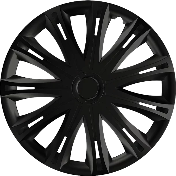 Wheel covers Spark BL 4pcs - Black - 14&#039;&#039; - Resealed