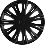 Wheel covers Spark BL 4pcs - Black - 15&#039;&#039;