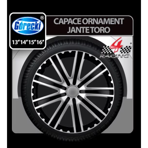 Capace roti auto Toro 4buc - 13&#039;&#039;