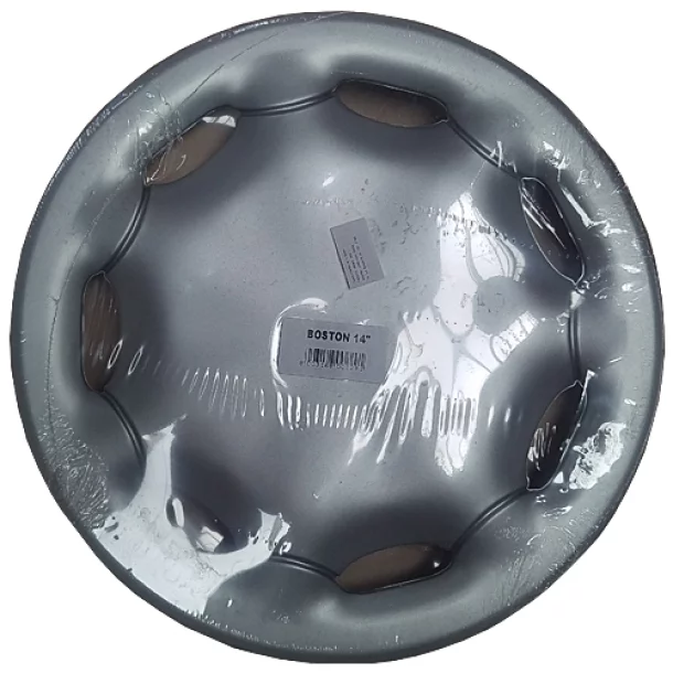 Capace roti Boston - 1buc - Argintiu - 14''