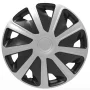 Wheel covers VAN Craft RC - 4pcs - Silver/Black - 16&#039;&#039;