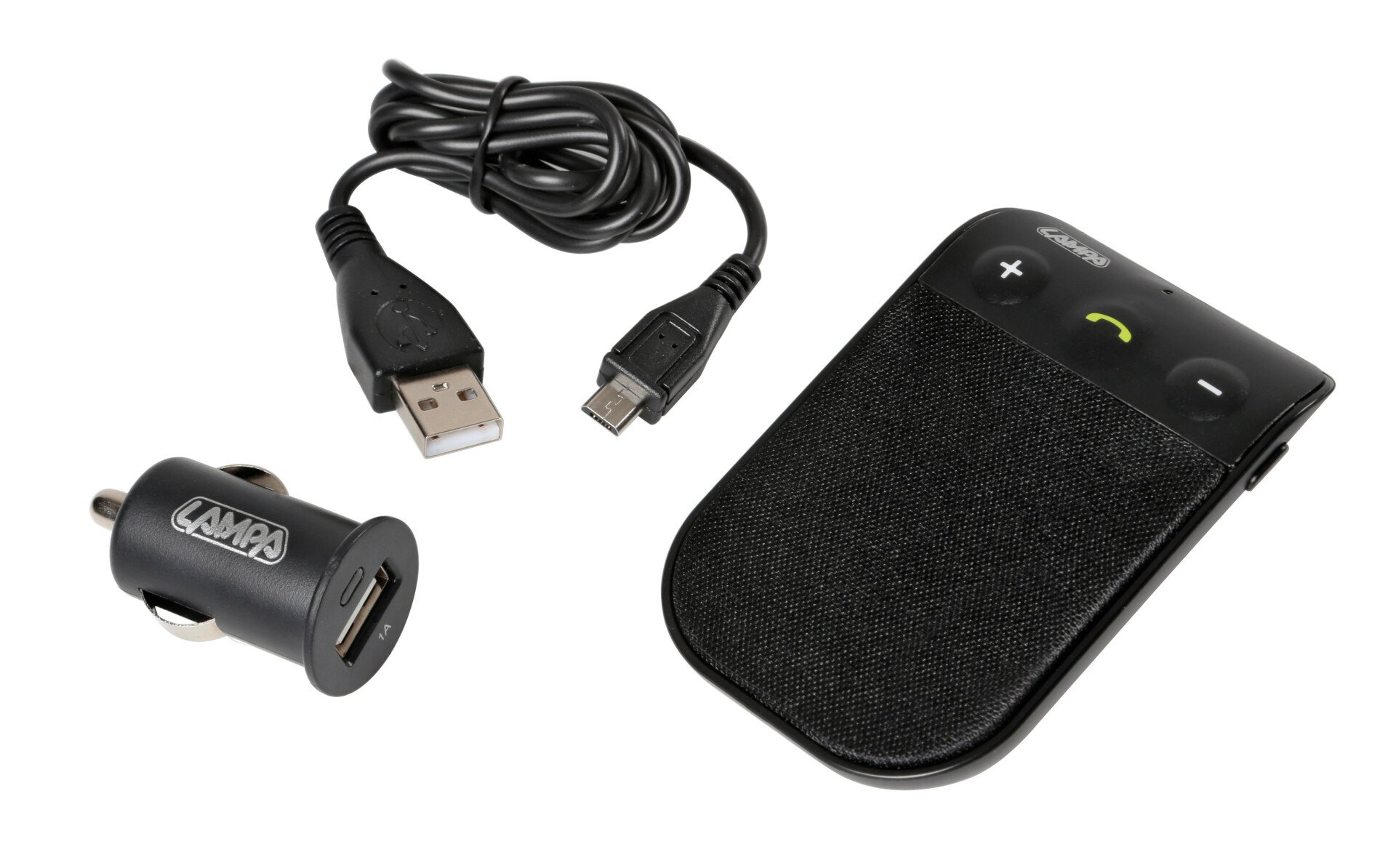 Car kit Bluetooth 4.0 hordozható, hangszóróval és akkumulátorral 10h thumb