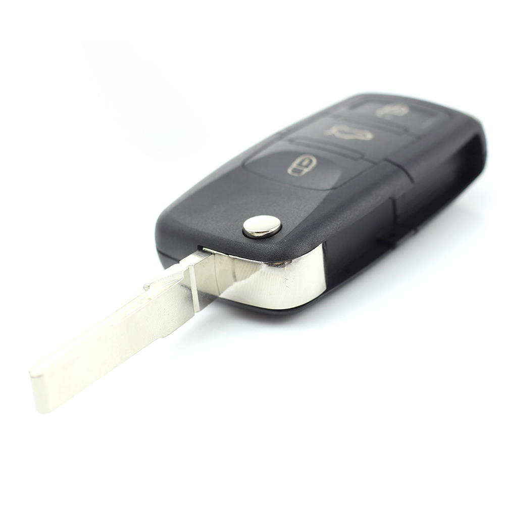 Carcasă cheie tip briceag cu 3 butoane - Volkswagen - CARGUARD thumb