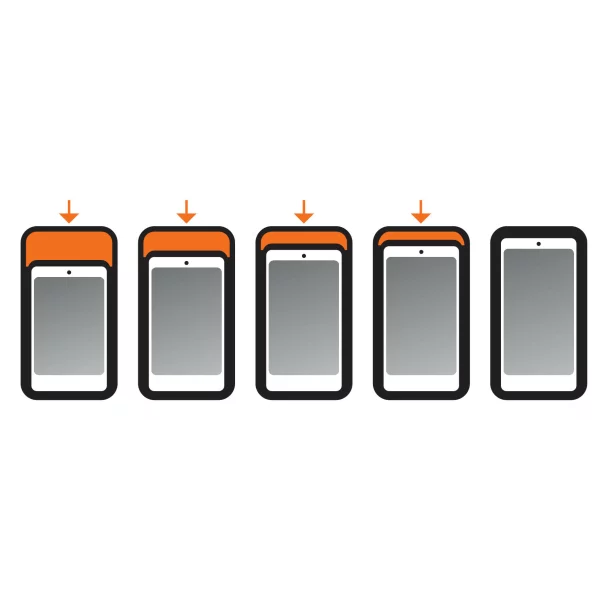 Carcasa Opti Case pentru suporti telefon mobil Opti Line - Universala