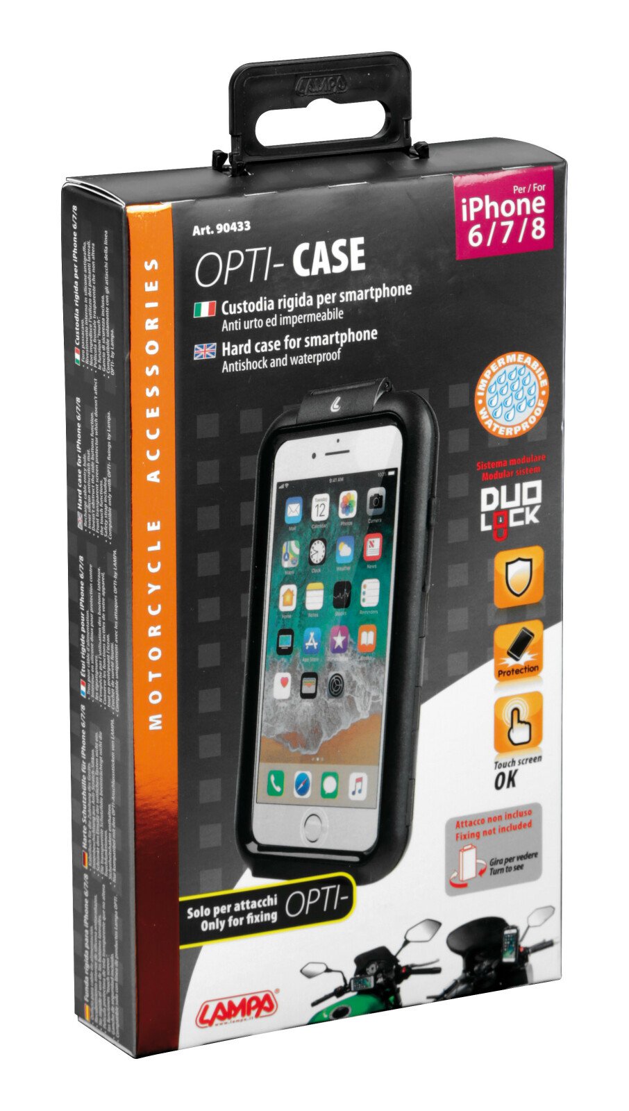 Opti Case, kemény tok az Opti Line mobiltelefon tartókhoz - iPhone 6/7/8 thumb