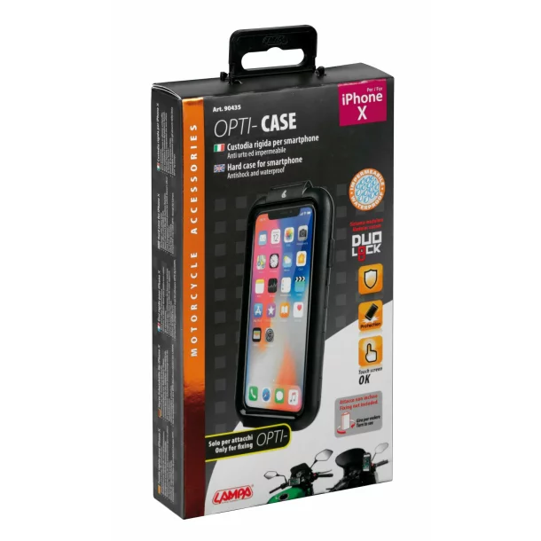 Carcasa tare Opti Case pentru suporti telefon mobil Opti Line - iPhone X/Xs