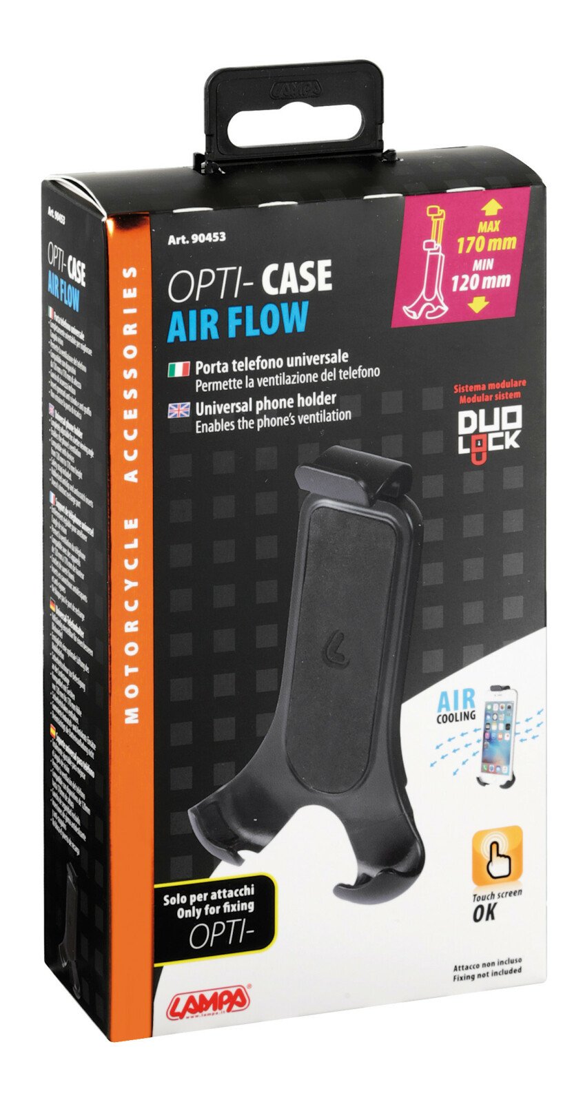 Carcasa universala cu racire prin flux de aer Opti Case pentru suporti telefon mobil Opti Line thumb