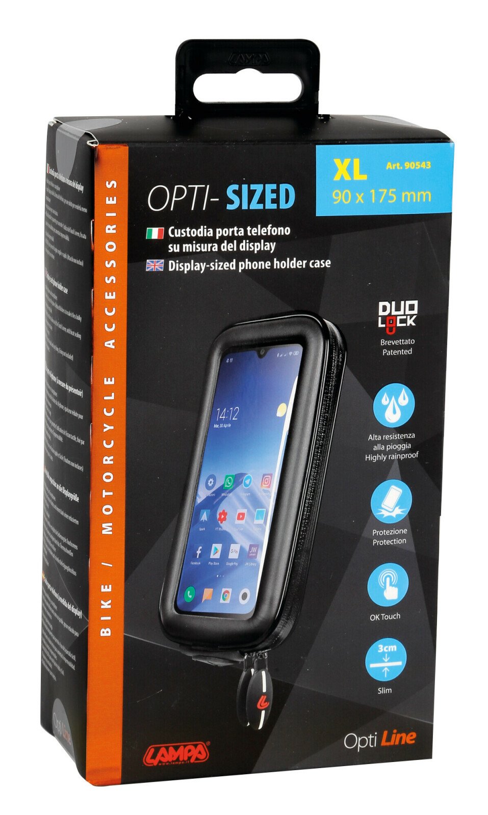 Opti Sized, universal case for smartphone - XL - 90x175mm thumb