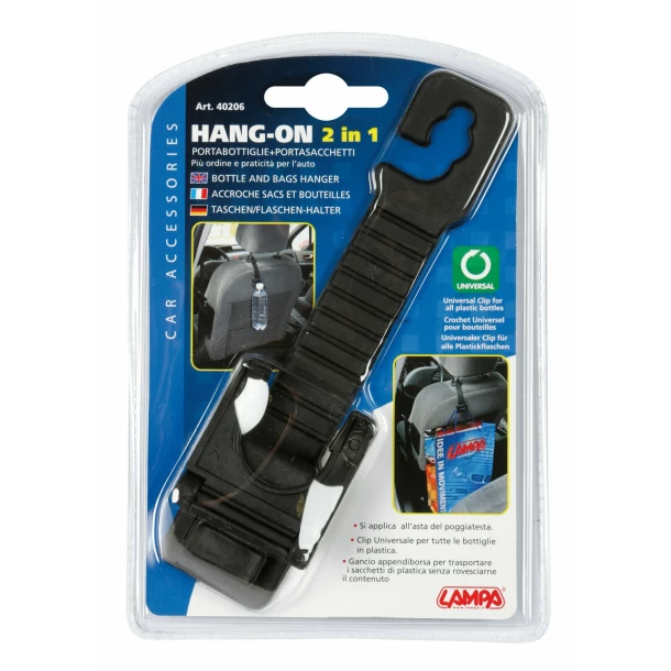 Carlig multifunctional la tetiera 2 in 1-Resigilat,
