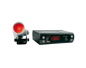 Óra digitális kijelzővel, időzítő, voltmérő és fordulatszámmérő STVR, 12V - Benzin