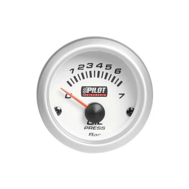 Oil Pressure - Ø 2” (52 mm) - Blue-Light