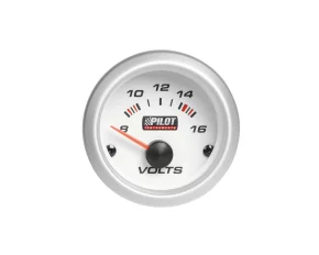 Voltmeter - Ø 2” (52 mm) - Blue-Light